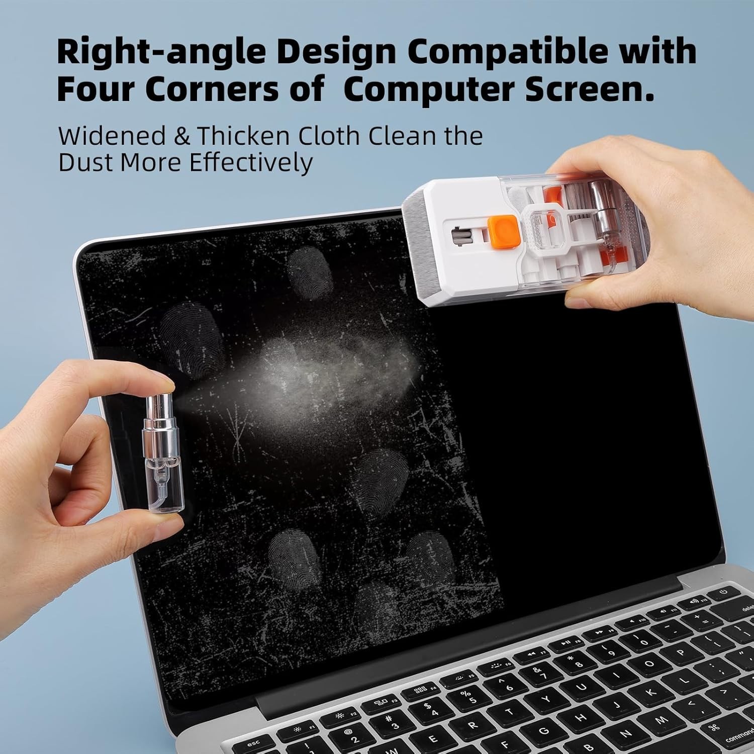 NEW All-in-1 Computer Keyboard & Screen Cleaning Kit Multi-Function Laptop Tool