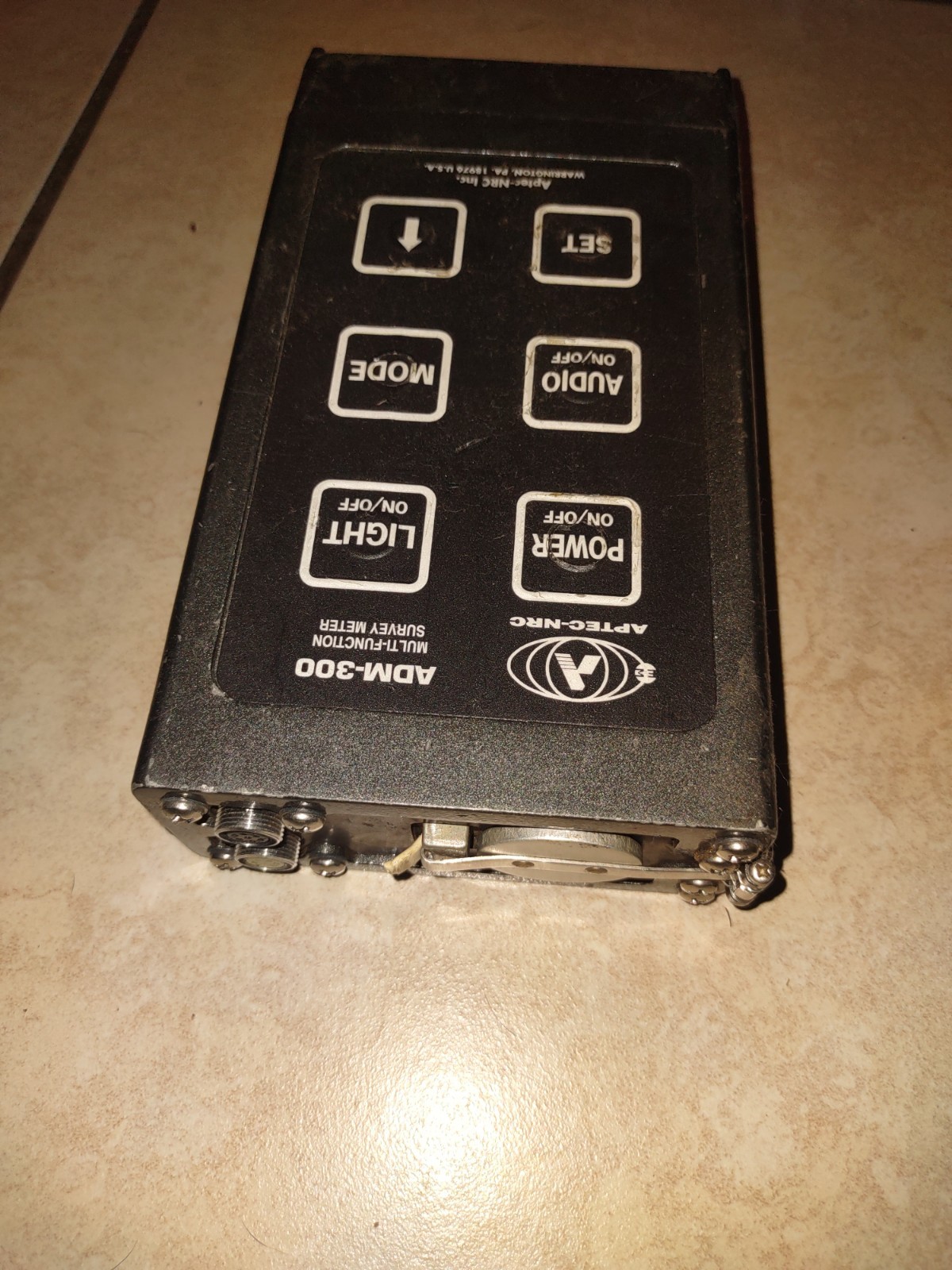 Aptec-NRC ADM-300A Multi-Function Radiation Detector Survey Meter