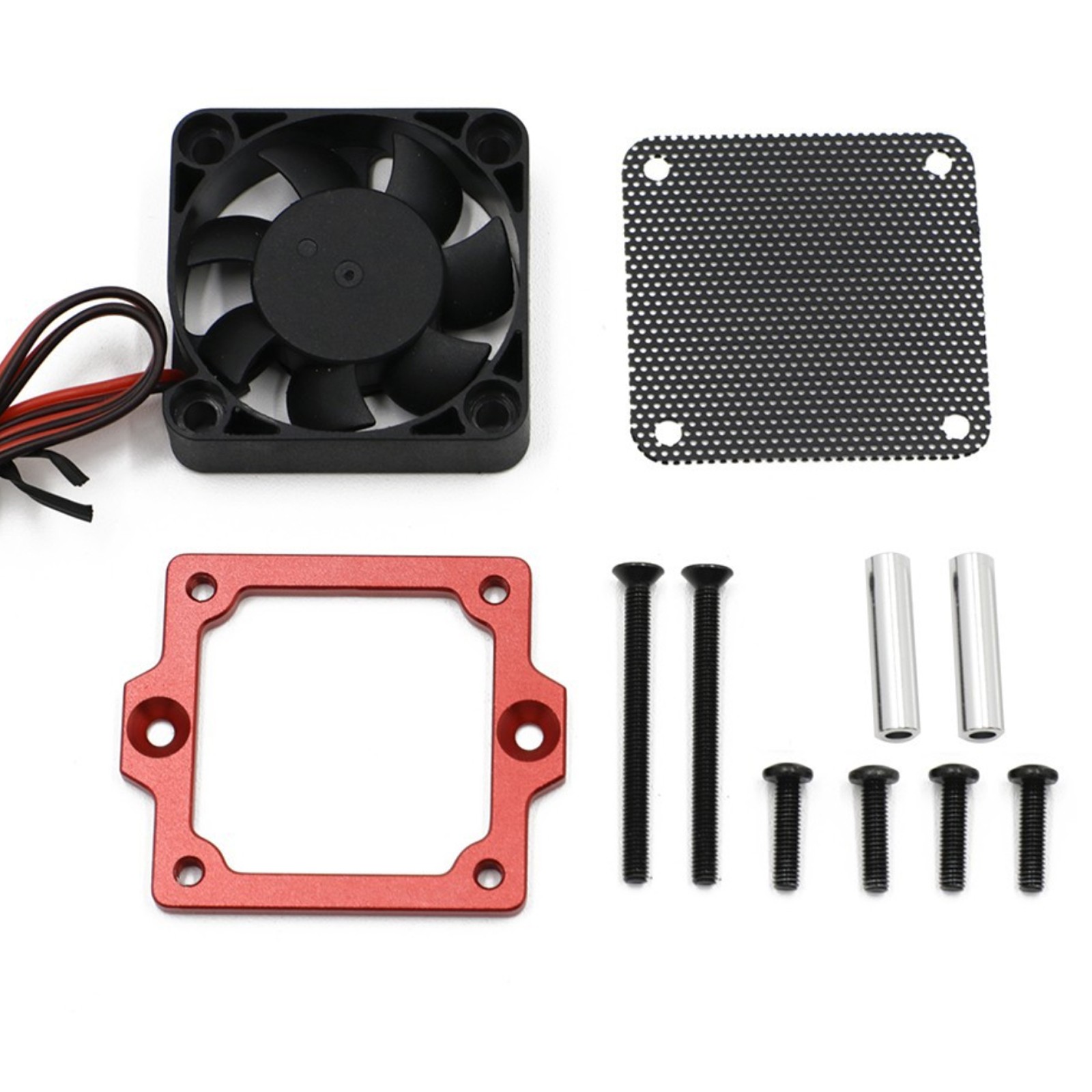 ESC Cooling Fan Kit For TRAXXAS Trx4 Trx6 Land Rover Defender Ford 1/10 RC Car.