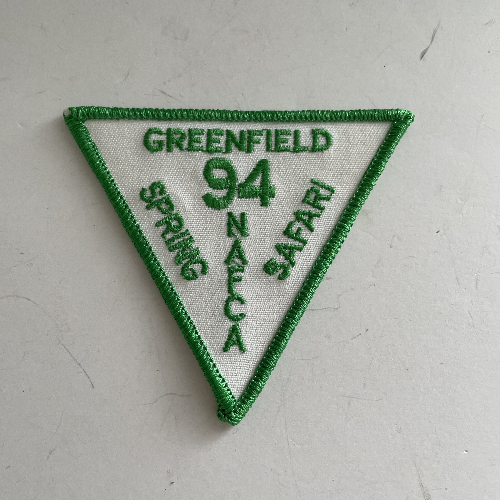 North American Family Campers Association NAFCA Greenfield MA Safari Patch Badge