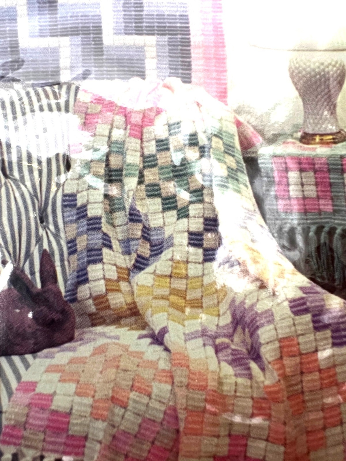 Quilt Corner Weavables Afghans W-B1 Authentic Patterns Craft Patterns
