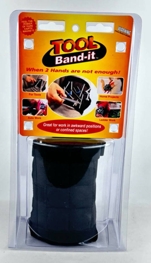 Tool Band-It Magnetic Armband for Holding Tools and Hardware Rare Earth Magnets