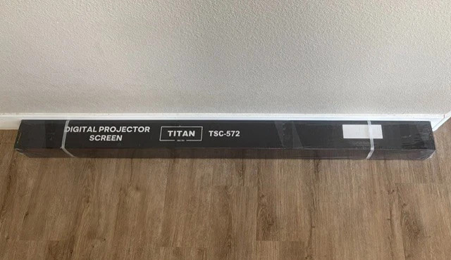 Titan Digital Projector Screen - BRAND NEW