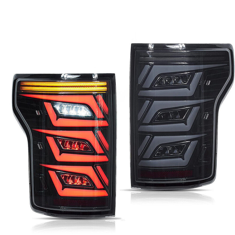 For 2015-20 Ford F150 Start-up Animation Rear Lamps Assembly LED Tail Lights US