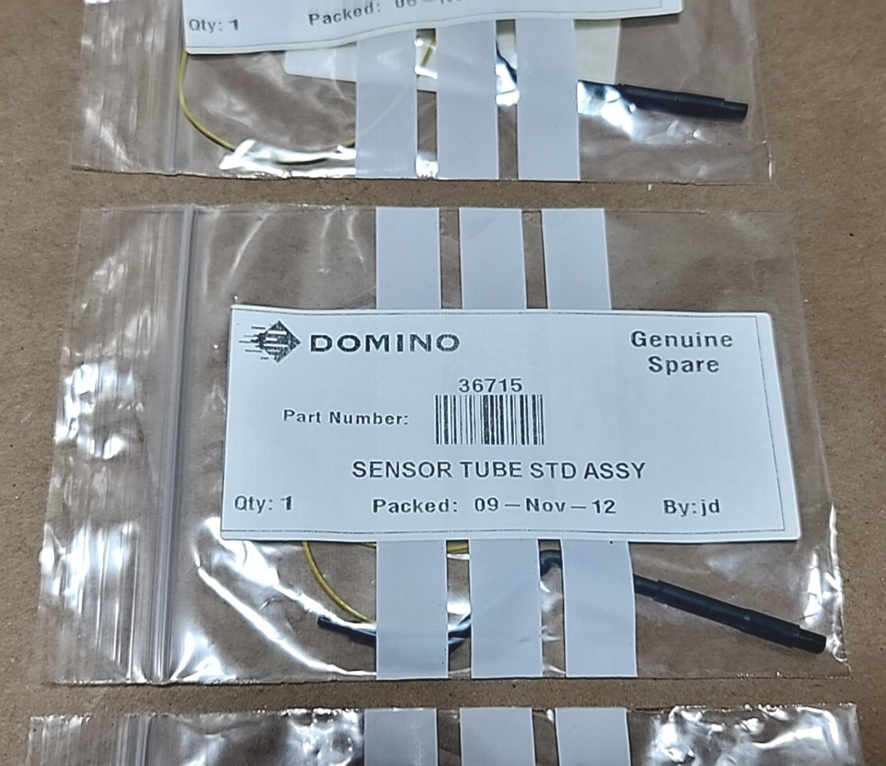 *BRAND NEW* [3] GENUINE Domino 36715 Sensor Tube Standard Assembly + Warranty!