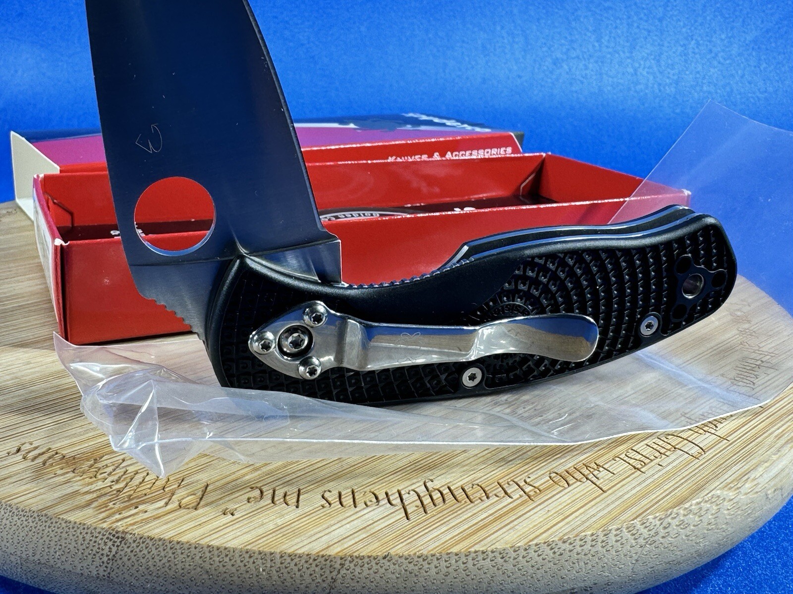 Spyderco PERSISTENCE™ LIGHTWEIGHT - PlainEdge C136PBK