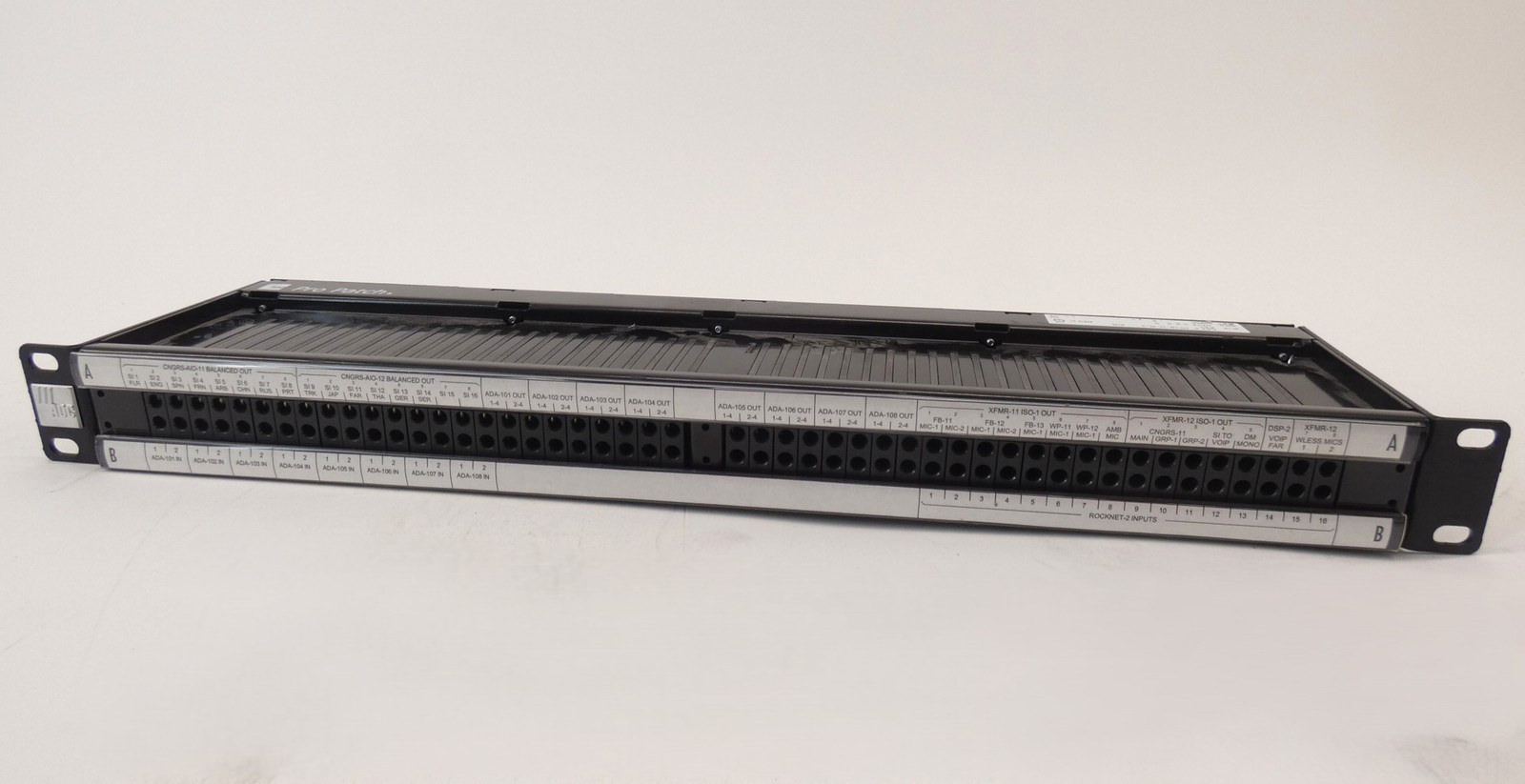 ADC Pro Patch PPP1248-E3-NN-S Programmable Audio Patch Panel