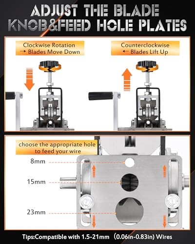 Manual Wire Stripping Machine 2 IN 1 Drill Powered