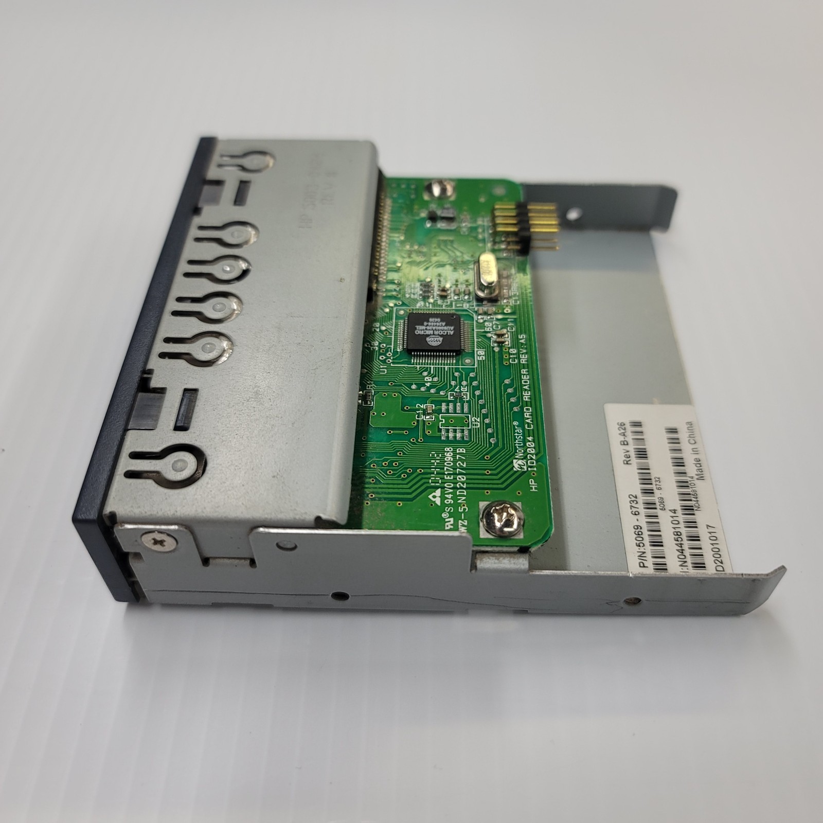 HP ID2004 Front Panel Card Reader 5069-6732 USB 2.0 CF SD MS SmartMedia XP Era
