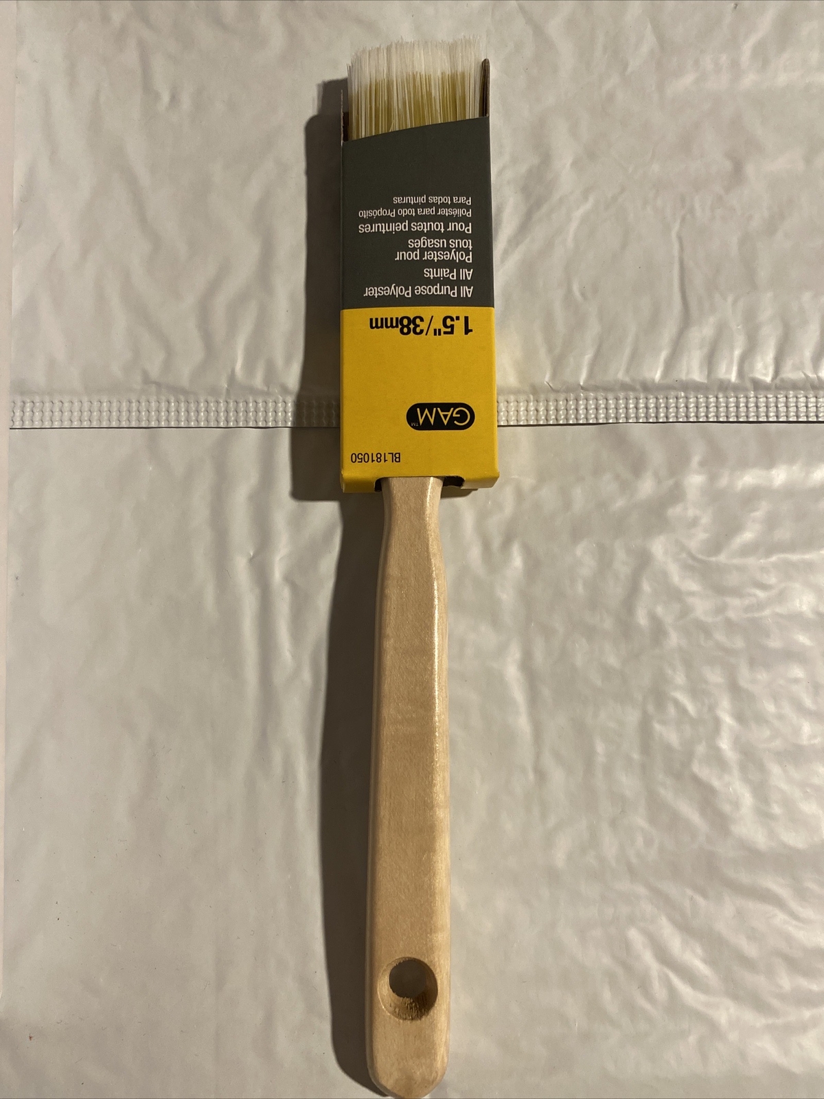 6-pack Gam 1.5”/38 mm All Purpose Paint Brush