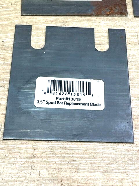 Spud Bar Replacement Blade 3.5" x .083 Part#13819 Heavy Duty Free Ship Lot Of 50
