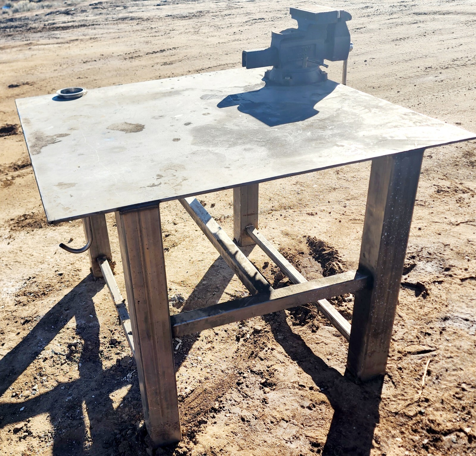 Stainless Steel Welding Table and Wilson vise