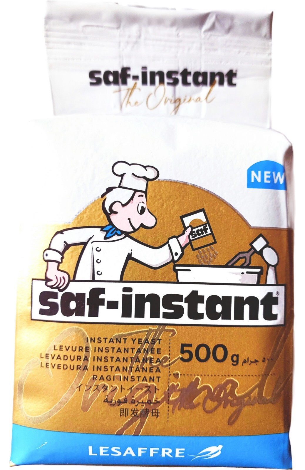 Premium Saf-Instant Gold Dry Yeast. Best Before 06-10-2027, New, FREE Fast Post