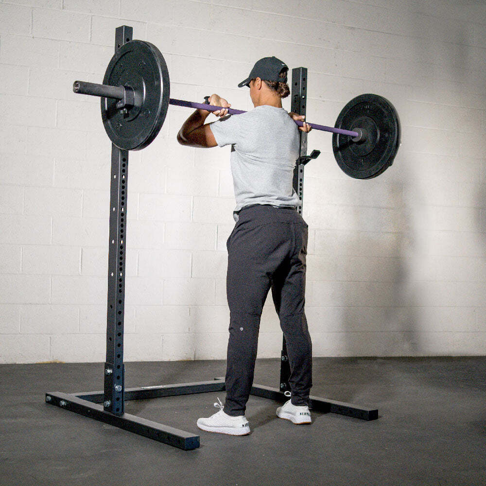 Titan Fitness T-3 Series Short Squat Stand 72" Reinforced J-Hooks