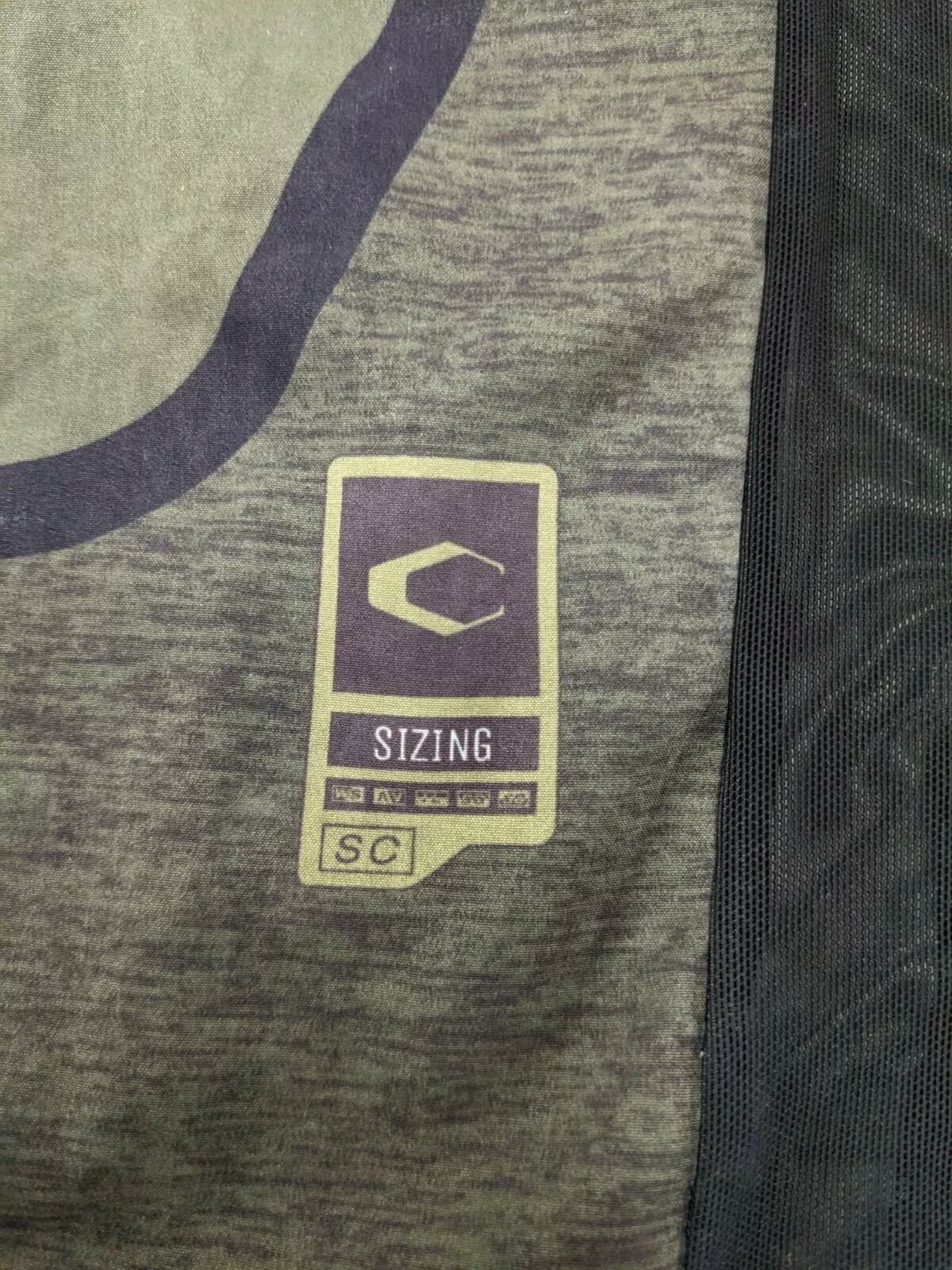 *Custom* AAF 2017 CARBON SC jersey. SIZE XL. RARE!