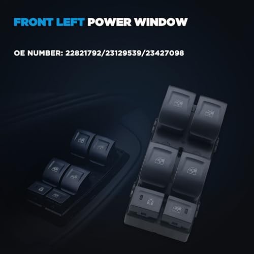 Driver Side Master Window Switch, Silverado Accessories Power Window Switch