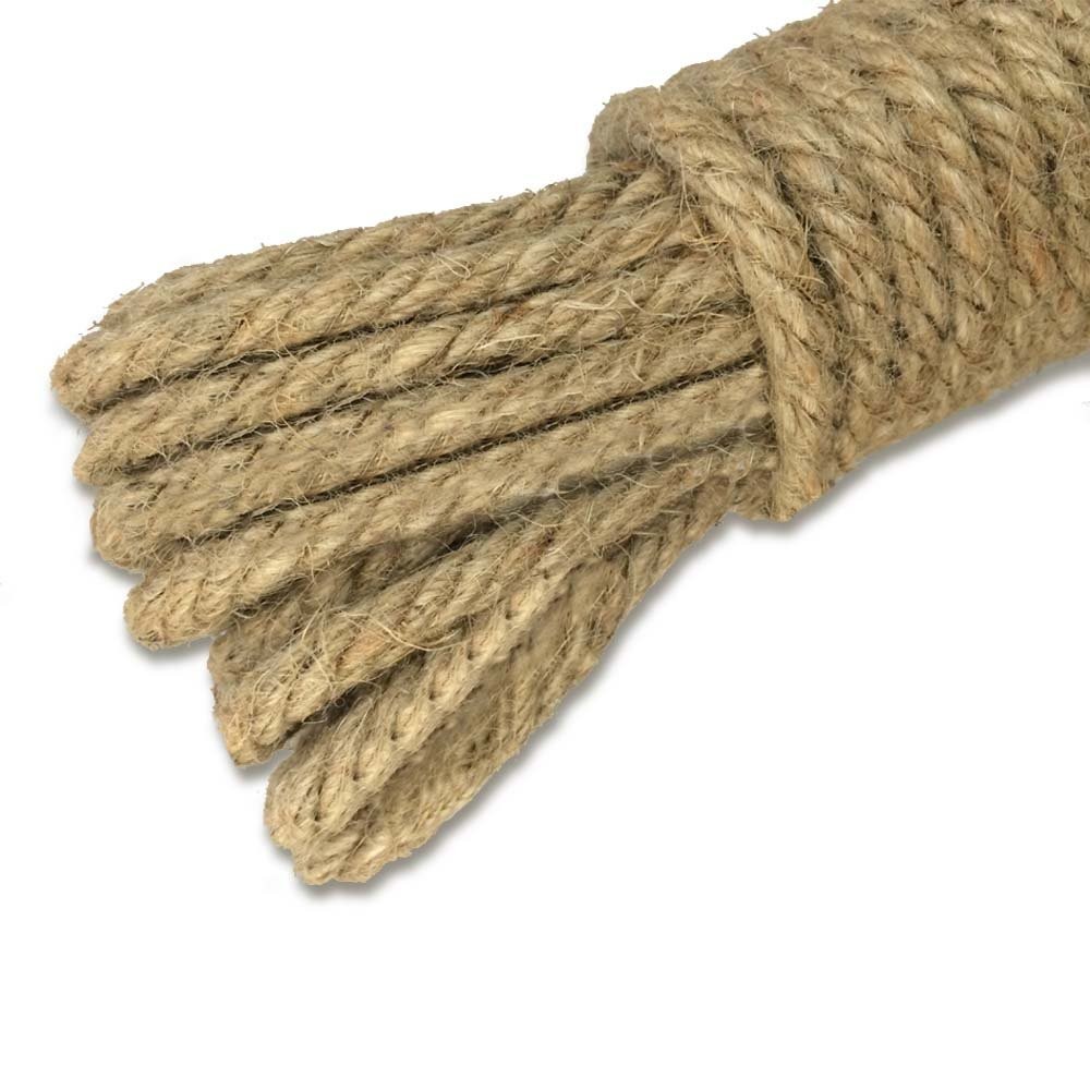 Kinglake Natural Jute Rope 5Mm Thick 66 Feet Long Strong Twine Rope 3