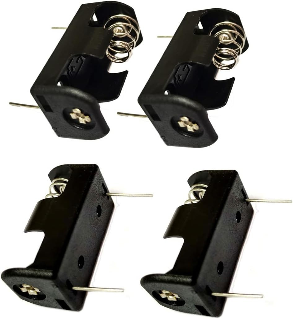 (Pack of 4 14250 Battery Holder, 1/2AA ER14250 Battery...