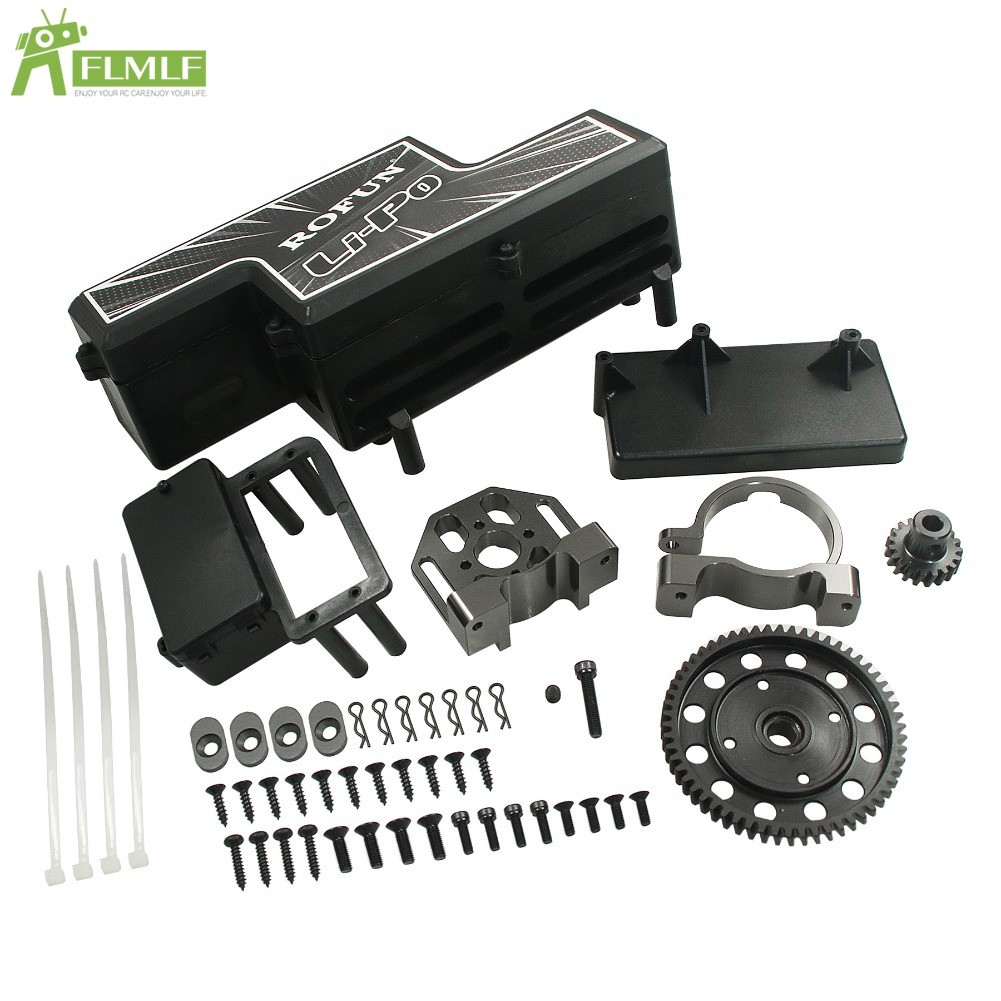 FLMLF Nitro To Electric Conversion Kit for Brushless Motor 1/5 LOSI 5IVE RC Car