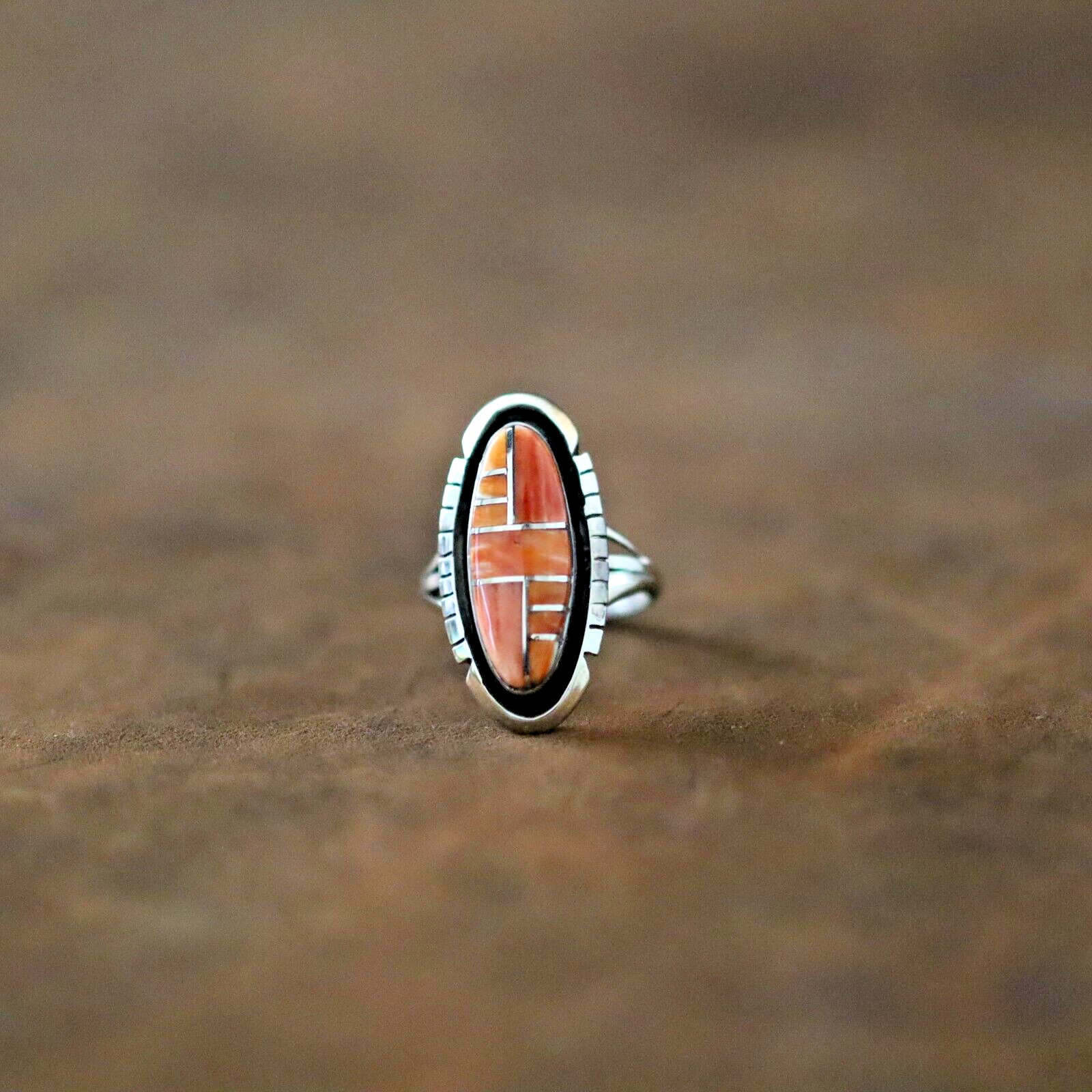 Spiney Oyster Ring Size 8