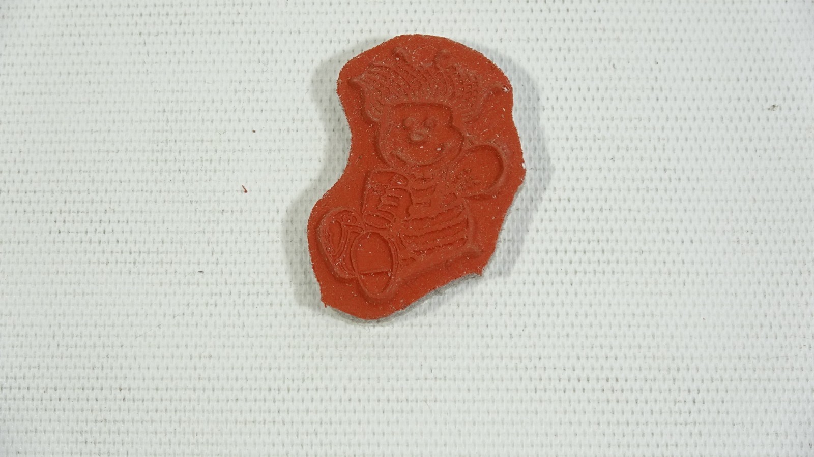Retired Alota Rubber Stamp Bee Drinking With A Straw Hat - Fall Theme