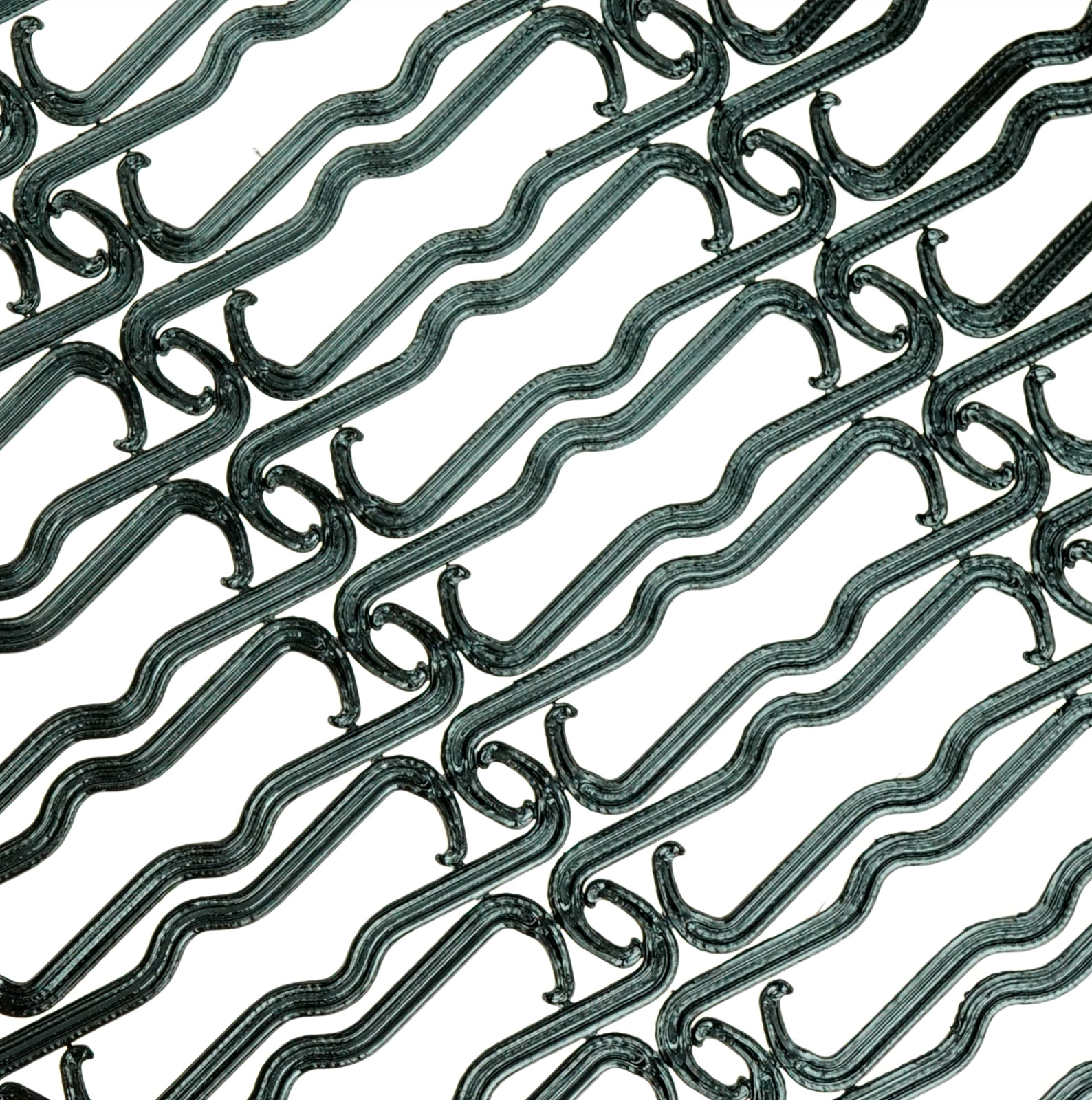 96pc PEGBOARD PEG LOCKS BLACK. Clips retain hook in place. 1/4 & 1/8 garage org