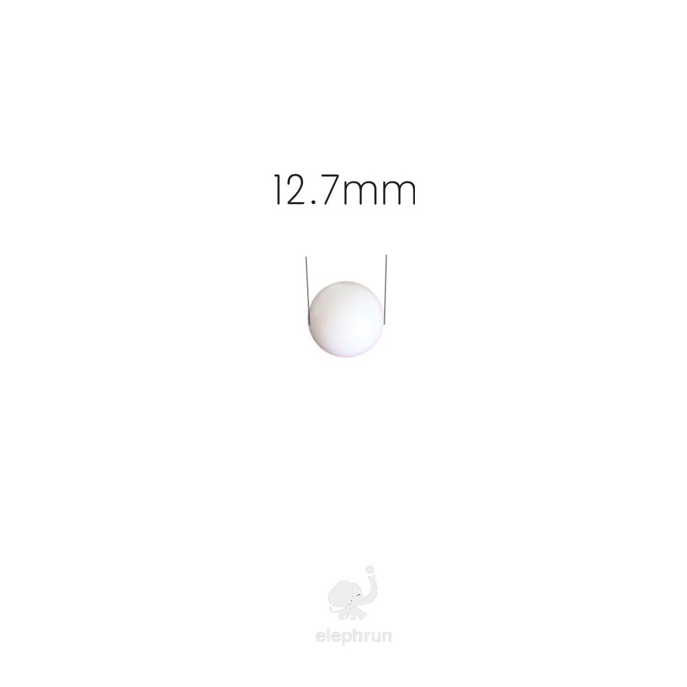 1/2'' ( 12.7mm ) Delrin Polyoxymethylene ( POM ) Solid Plastic Bearing Balls