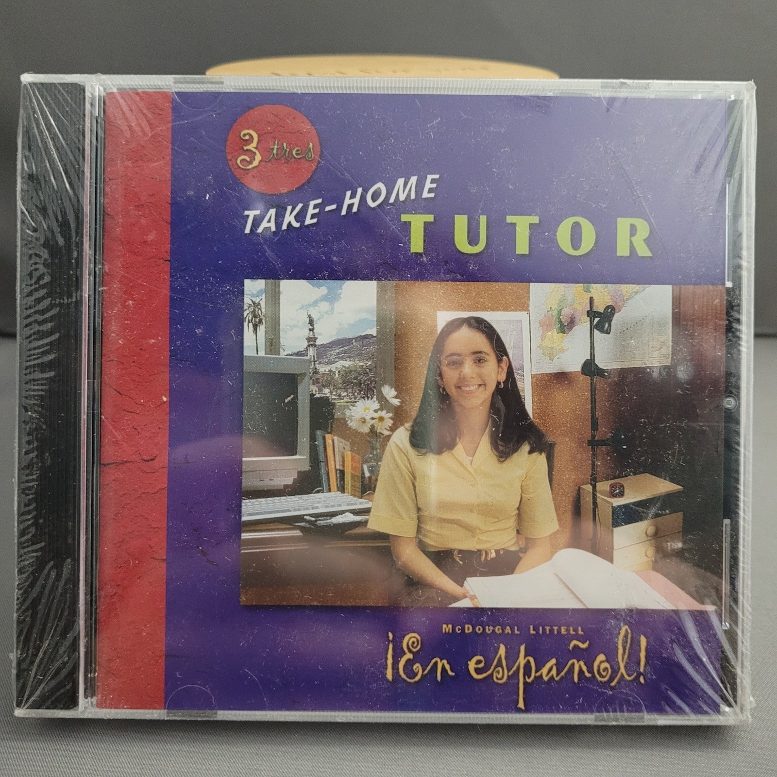 En Español! 3 Tres Take-Home Tutor McDougal Littell (CD-ROM, 2004) *SEALED*