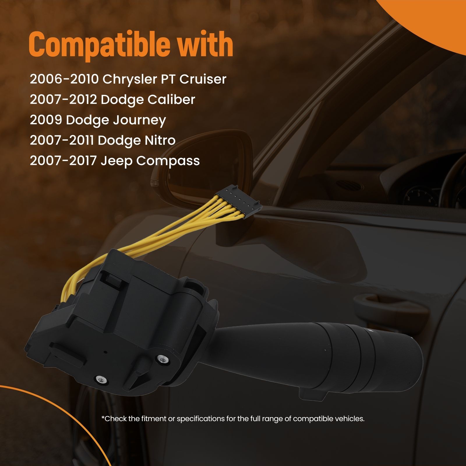 Multifunction Windshield Wiper Switch For Dodge Caliber Journey Nitro 2007-2012