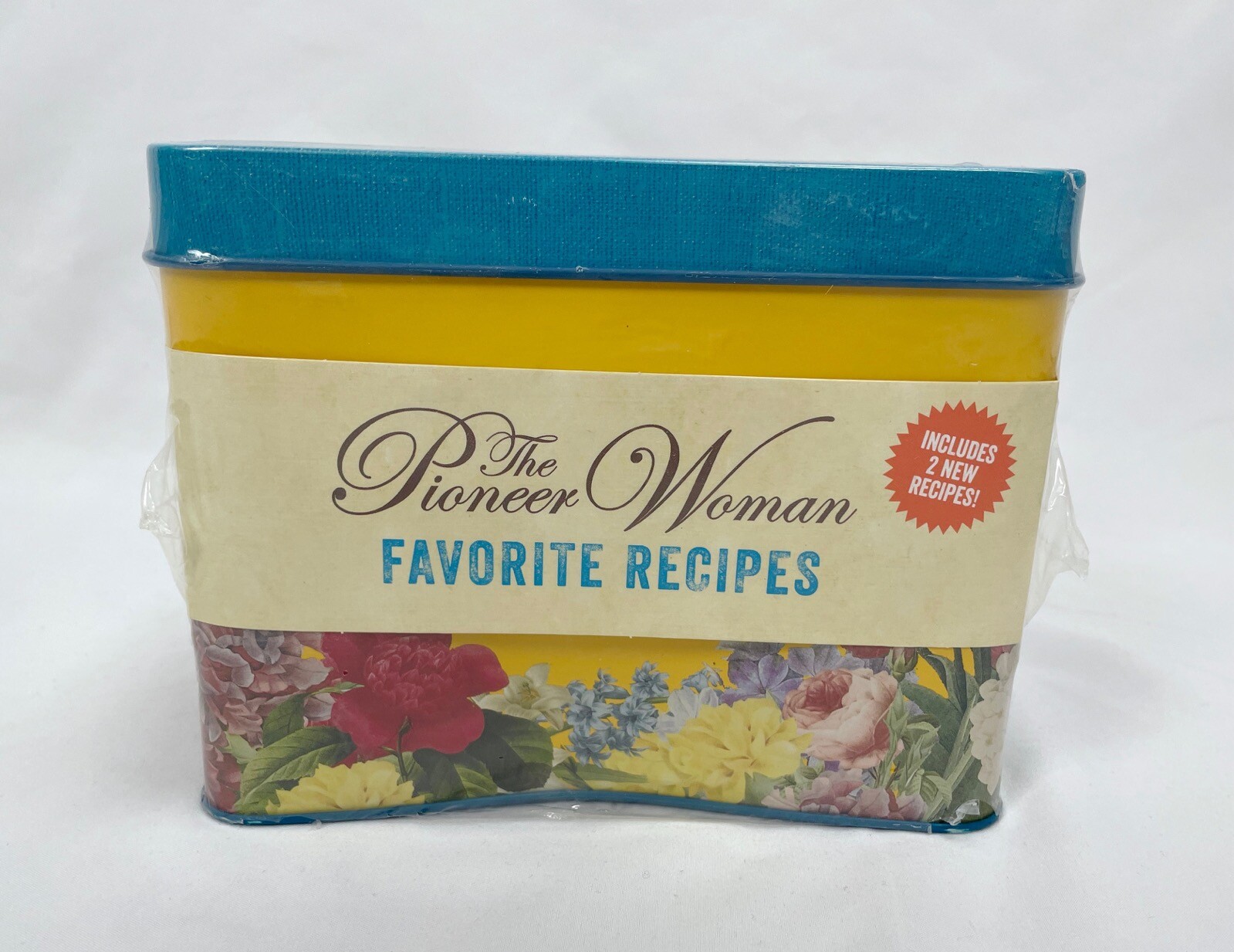 New Pioneer Woman Favorite Recipes Tin 100 Recipes Bank Cards Dividers