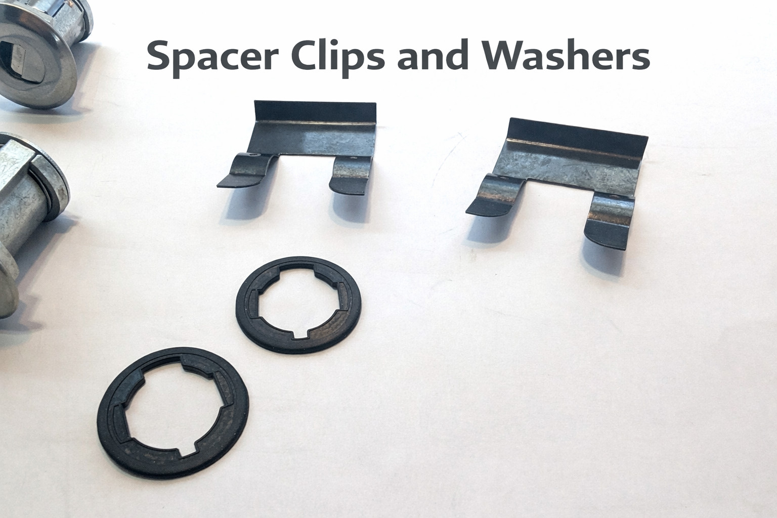 1965–1966 Mustang Ignition Switch, Spacer, Bezel, Door / Trunk Lock Kit