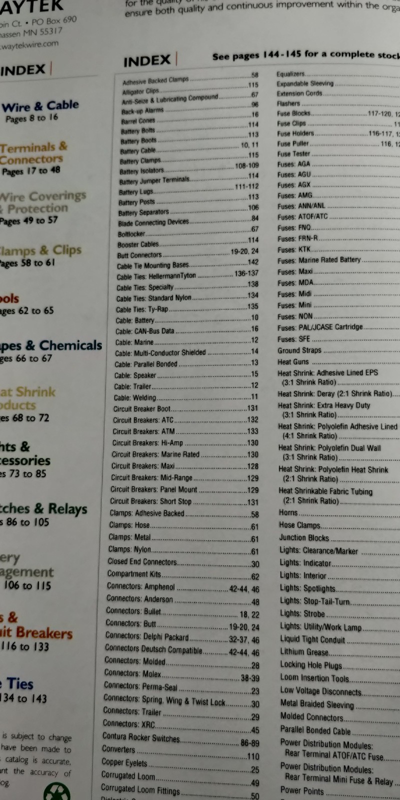2014 WAYTEK, INC CATALOG 227 C6