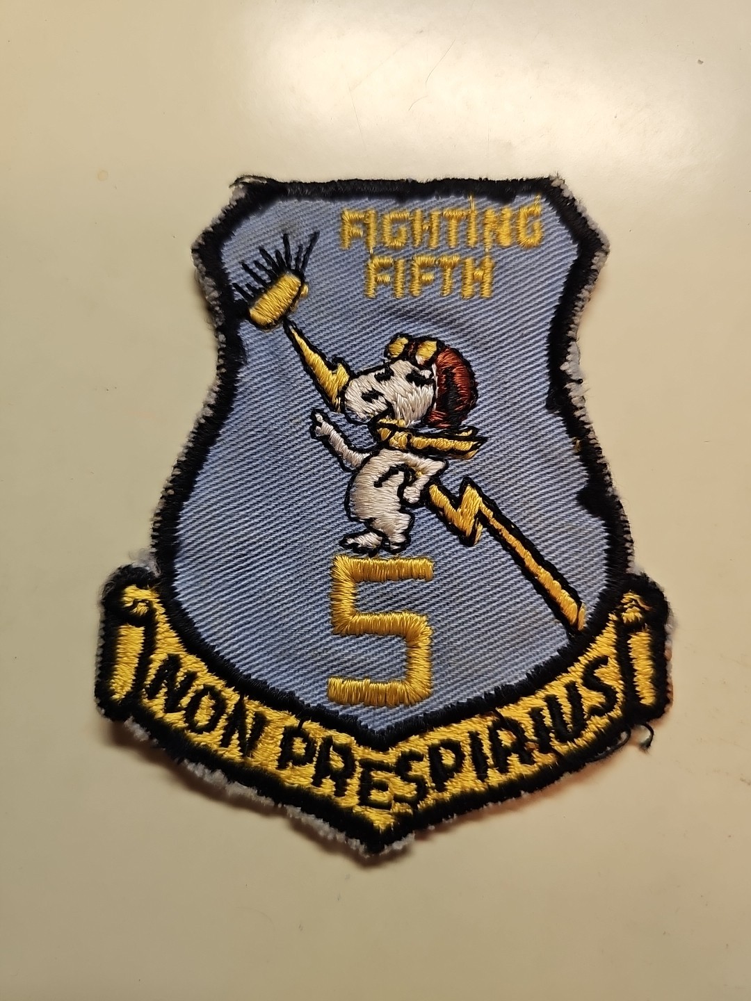 1960s USAF Air Force Vietnam 9th Officer Training Squadron Patch "no sweat"