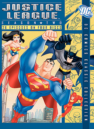 Justice League of America - Season 2(DVD, 2006, 4-Disc Set) NEW FREE SHIPPING