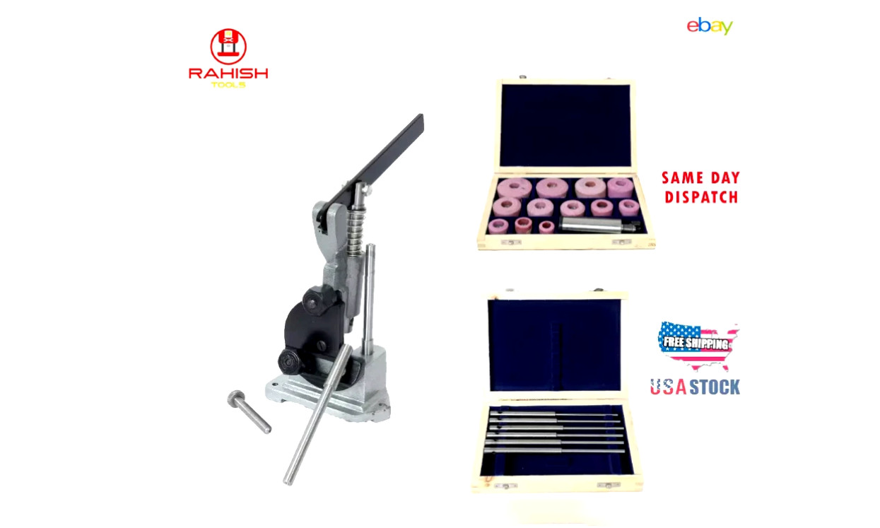 Grinding Valve Seat 12 Pcs Stones With Stone Dresser & 6 pcs Pilots + Holder USA