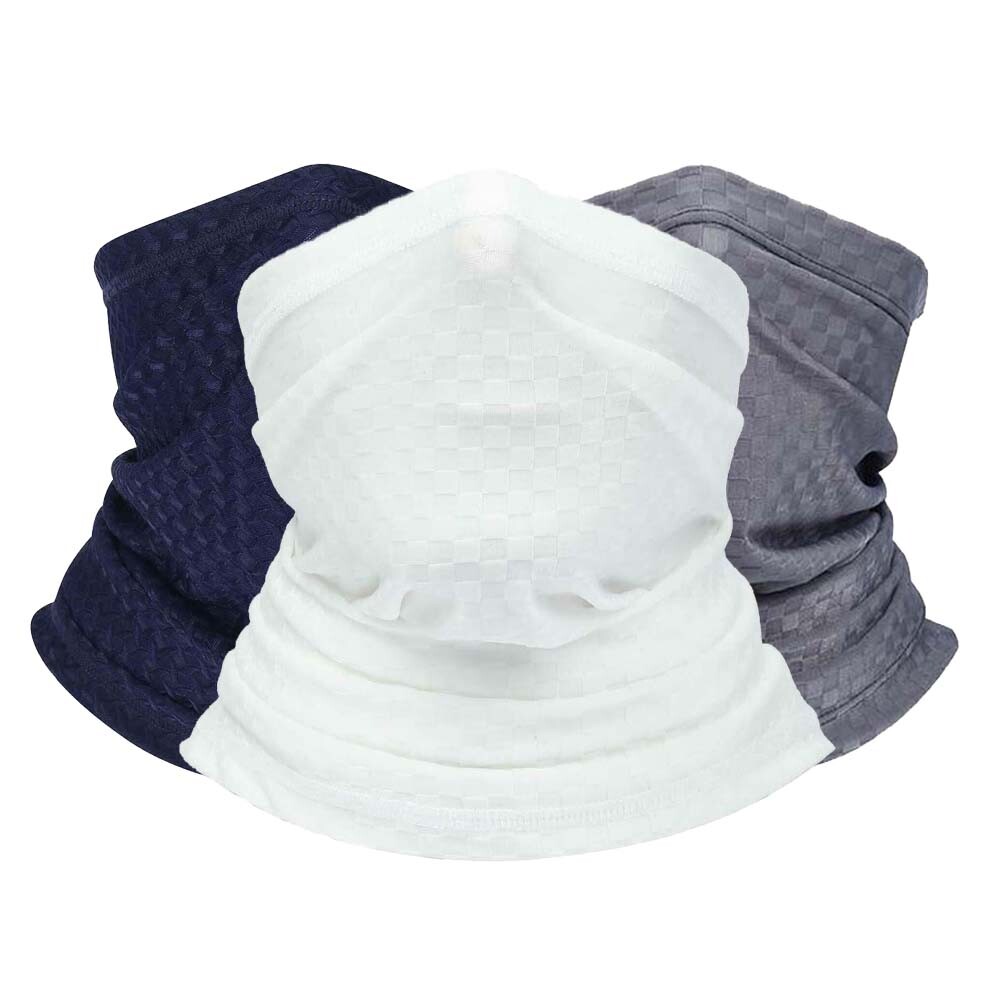 UV Protection Neck Gaiter Men's Cycling Fishing Half Face Mask Bandana Scarf USA