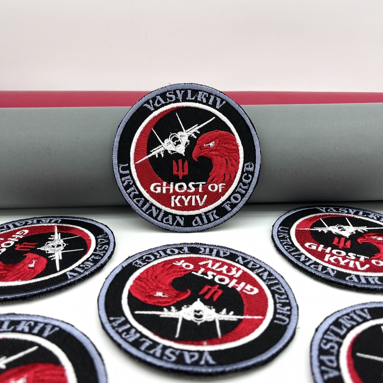 Ghost of Kyiv, Aviation Patch, Aircraft Patch, Patch, Ukrainian Air Force, Kyiv