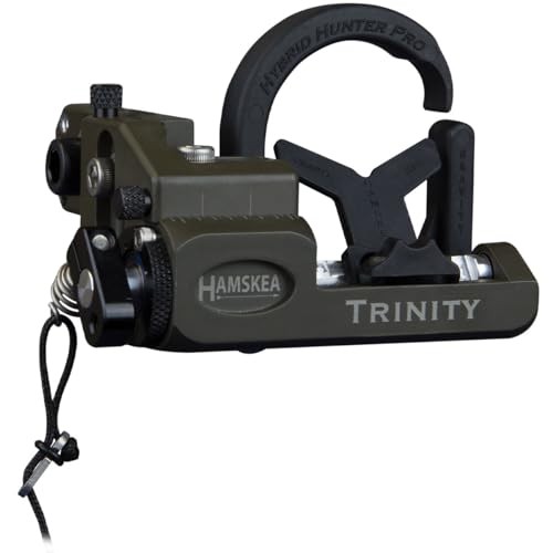 Hamskea Trinity Hunter LH Micro-Tune Arrow Rest, OD Green (211884): BRAND NEW