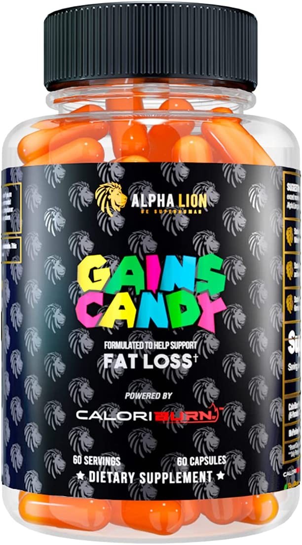 Alpha Lion Gains Candy CaloriBurn Performance/Endurance 60 Capsules