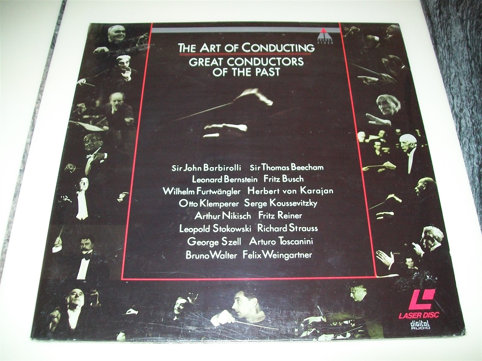 THE ART OF CONDUCTING: GREAT CONDUCTORS OF THE PAST Laserdisc LD BRAND NEW RARE