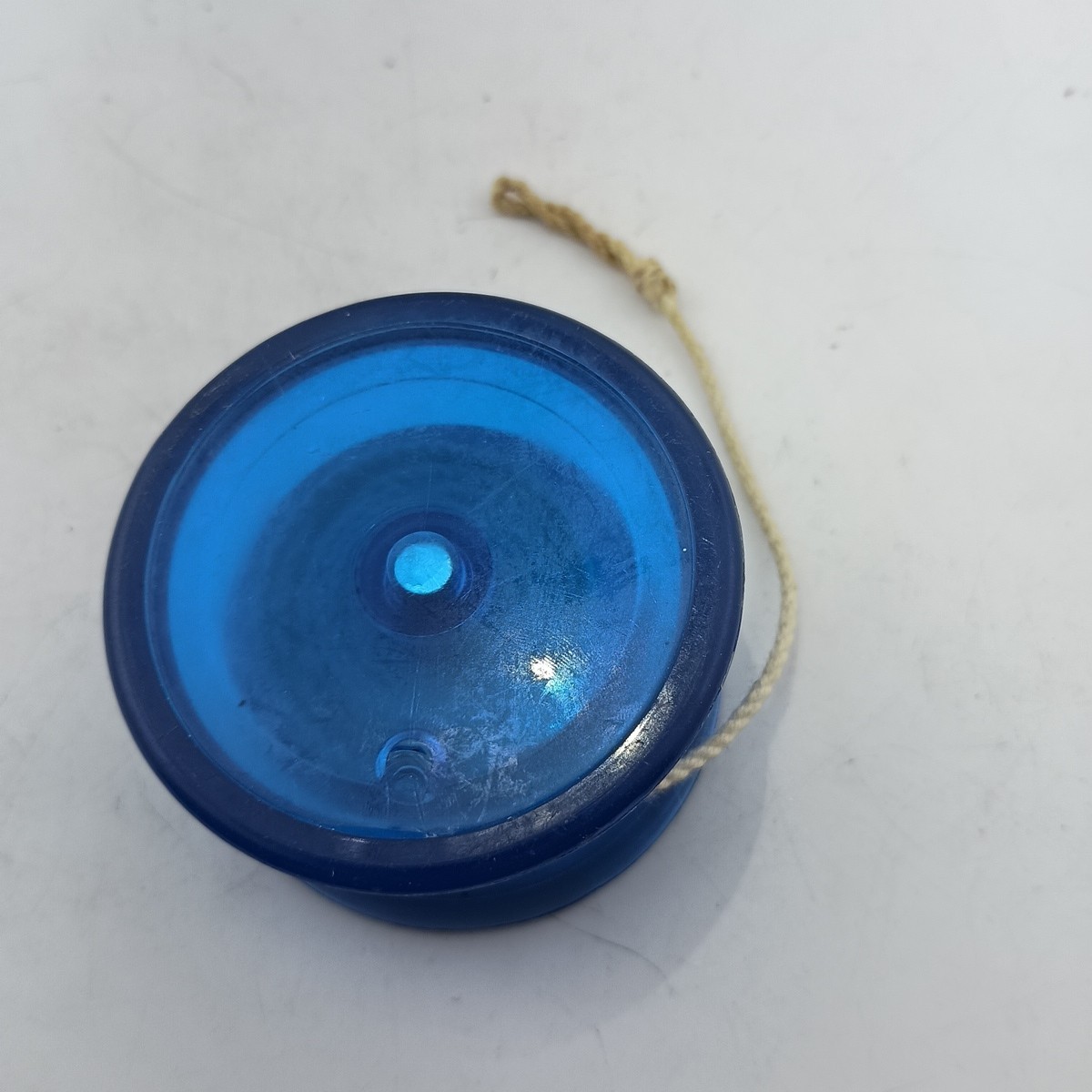 #D) Vintage Blue Duncan Butterfly Yo-Yo