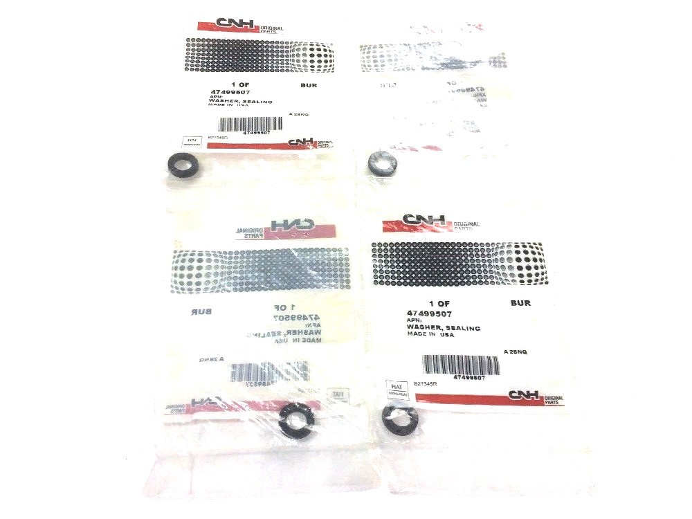 Washer, Sealing for Case New Holland CNH 47499507 [Lot of 4] NOS