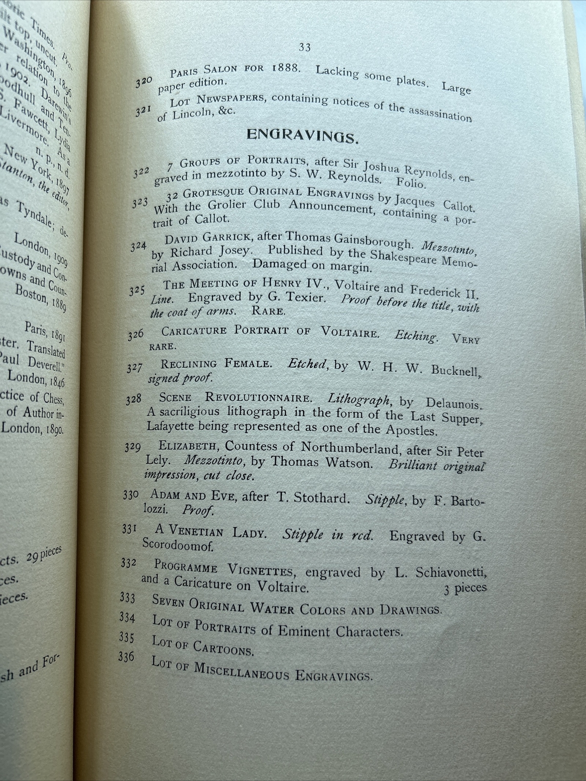 Henkels Catalog: Eustace Conway Collection- May 24, 1916