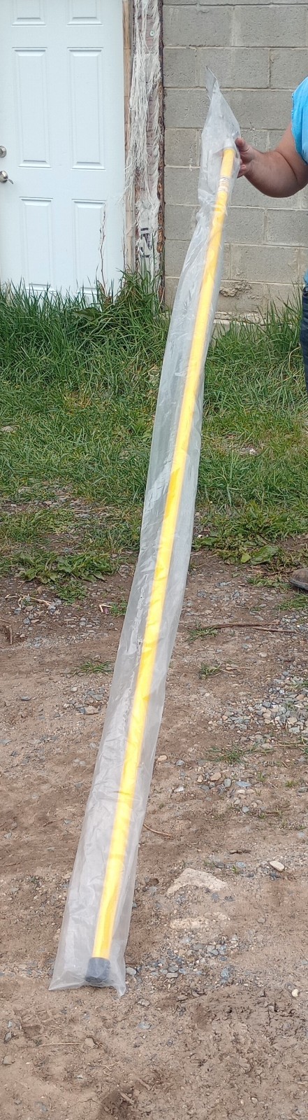 Honeywell Salisbury Fiberglass Hot Stick Power Line Tool Yellow