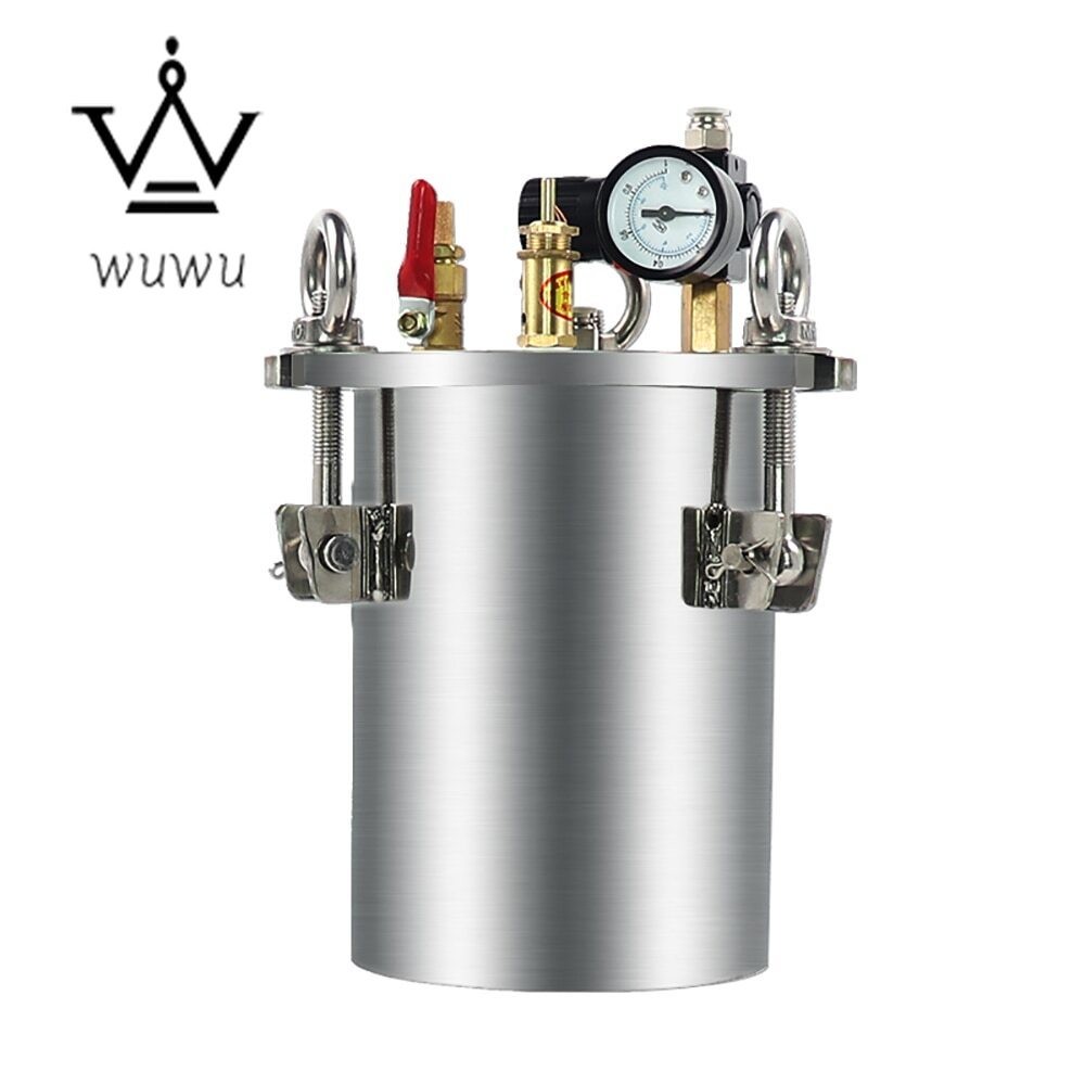 2L 304 Stainless Steel Dispenser Pressure Tank Pressure Barrel Dispensing Valve