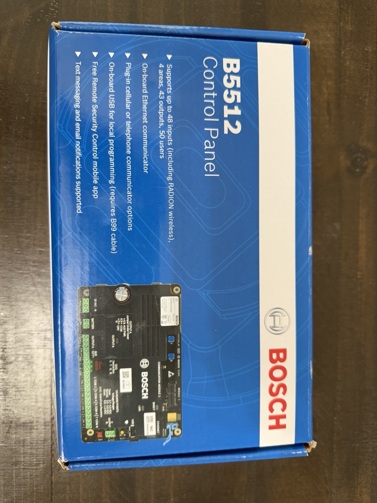 Bosch B5512E IP Control Panel 48 Point Alarm Security System New