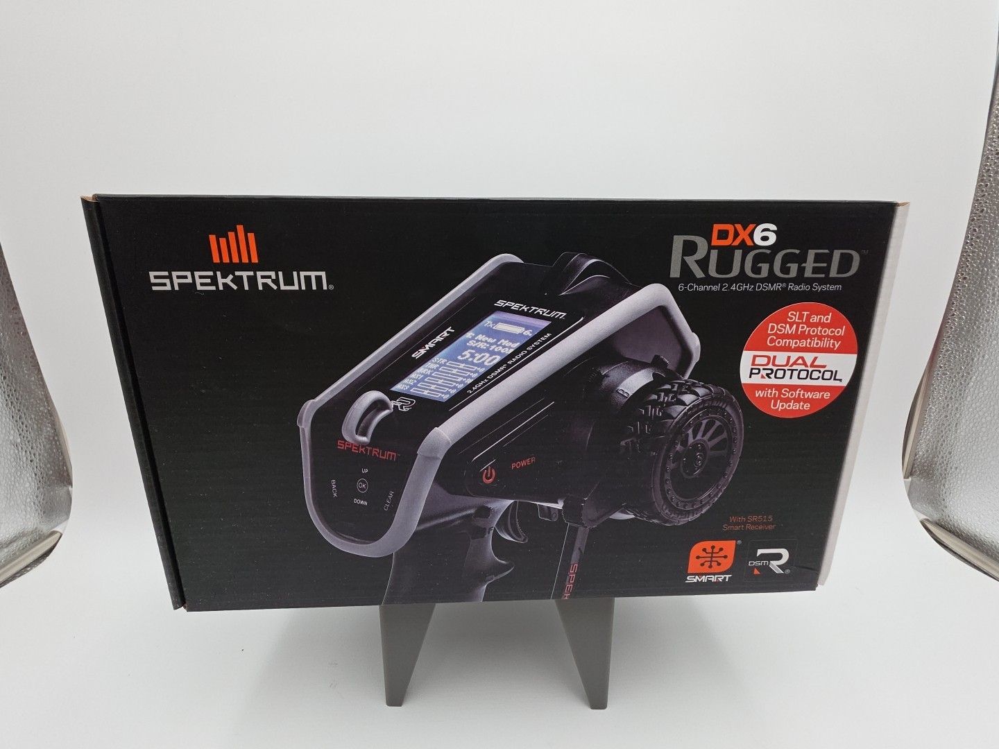 Spektrum SPM6215 DX6 Rugged 6 Channel Transmitter WITH SR515 Smart Receiver New!