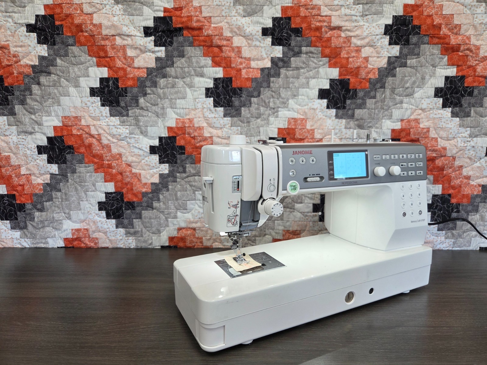 Janome Memory Craft 6700P Sewing Machine Professionally Serviced