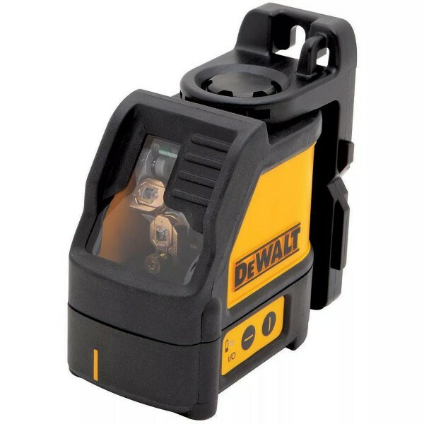 DEWALT CANADA 165 ft. Red Self-Leveling Cross-Line Laser Level Kit