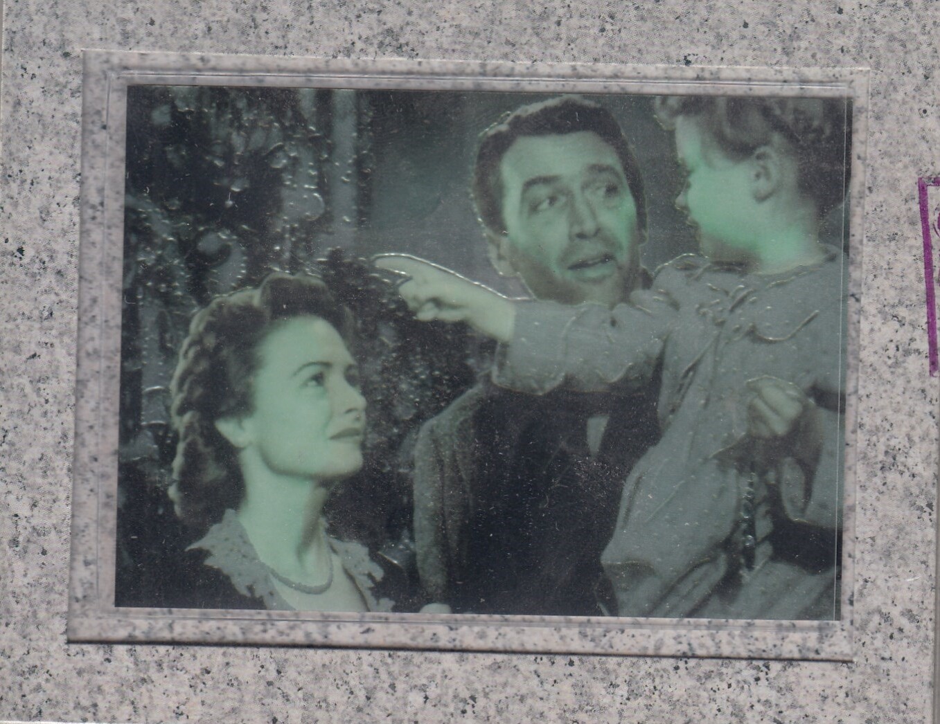 ITS A WONDERFUL LIFE 1996 DUOCARDS TALKING CARD INSERT FROM MAIL-IN OFFER
